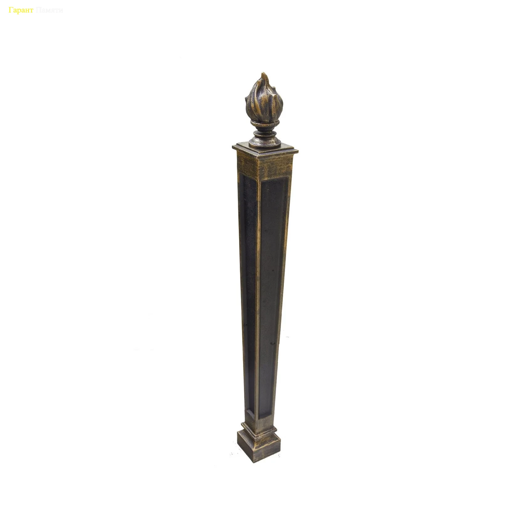 Столбик для ограды Факел с пламенем 0,68